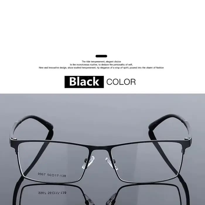 Monture de lunettes en titane pour hommes – Lunettes carrées japonaises haut de gamme, lunettes d'af