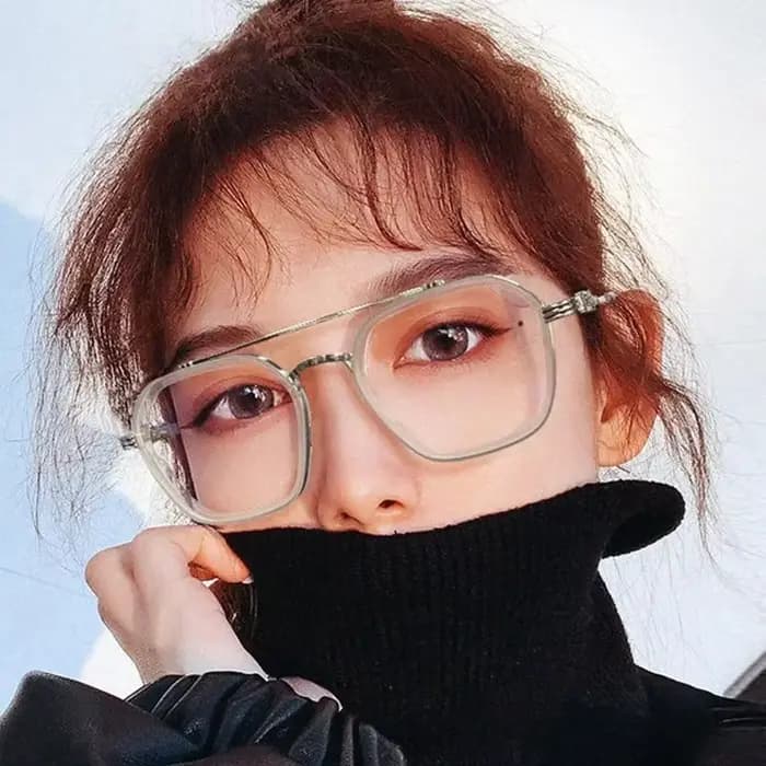 Lunettes classiques Anti-lumière bleue, monture haut de gamme, noires, Anti-rayonnement, pour femmes