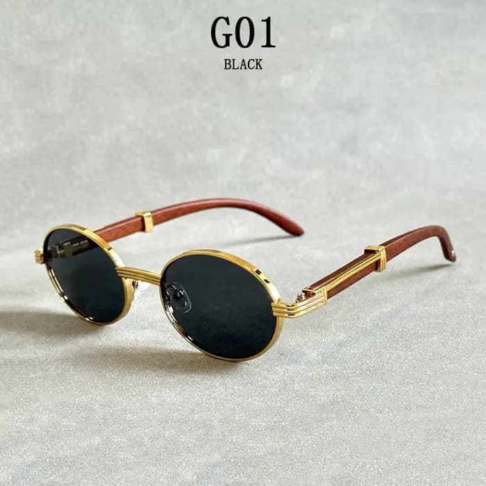 Lunettes de soleil de mode en bois femmes Vintage Oculos lunettes de soleil pour hommes lunettes de