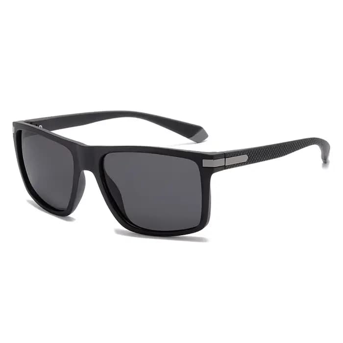 Lunettes de soleil carrées anti-absorbe ouissement pour hommes, lunettes de soleil avec dioptries, c