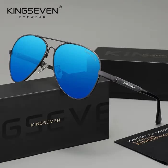 KINGSEVEN Original Vintage classique pilote lunettes de soleil femmes hommes lunettes conduite haute