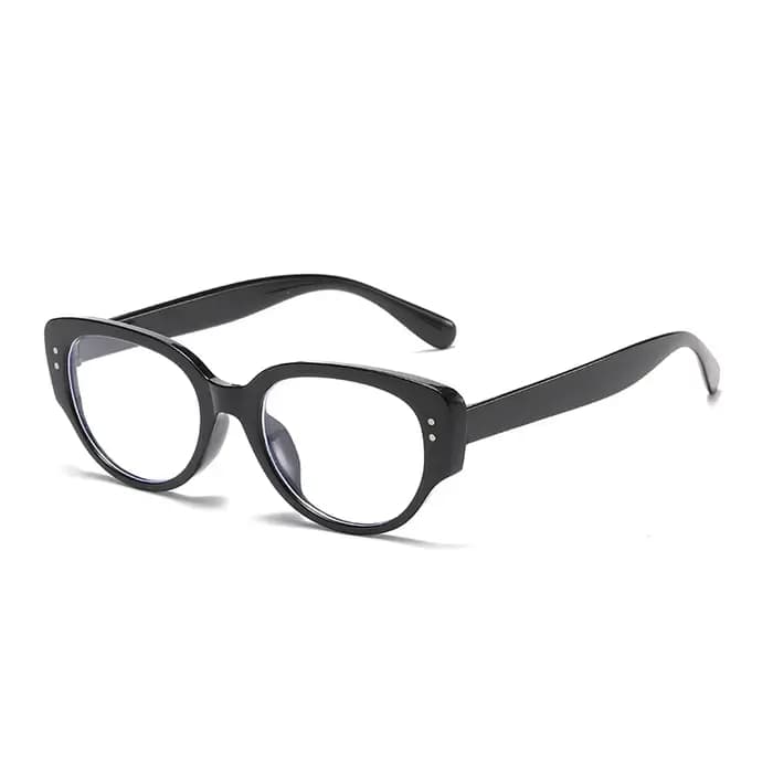 Lunettes de myopie finies de luxe pour dames, lunettes bloquant la lumière bleue, lunettes vintage u
