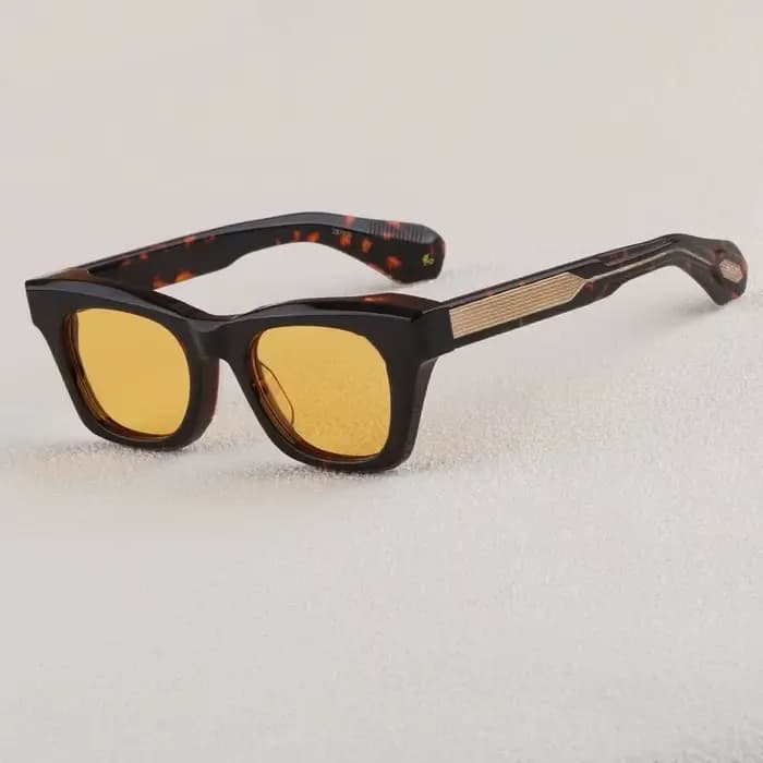 Dealan – lunettes de soleil à monture épaisse en acétate, à dégagement limité, pour hommes et femmes