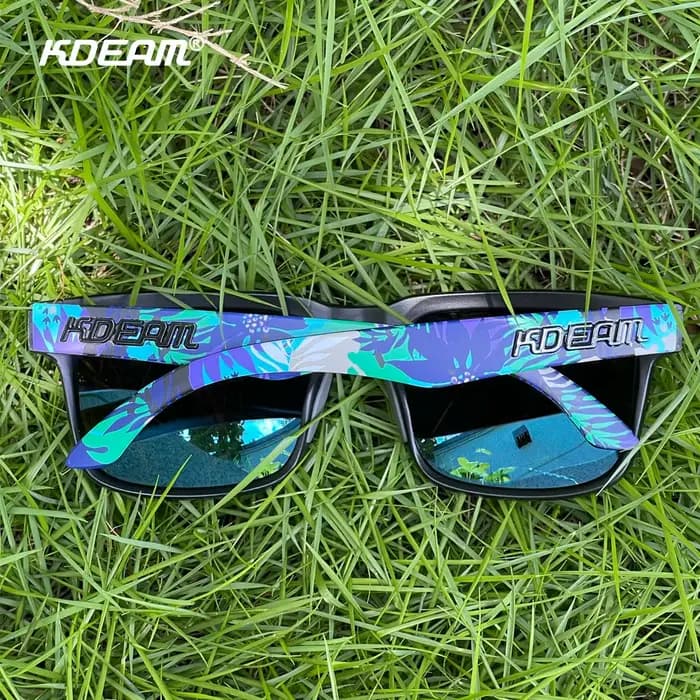 KDEAM-Lunettes de soleil polarisées carrées classiques pour hommes et femmes, lunettes de soleil de