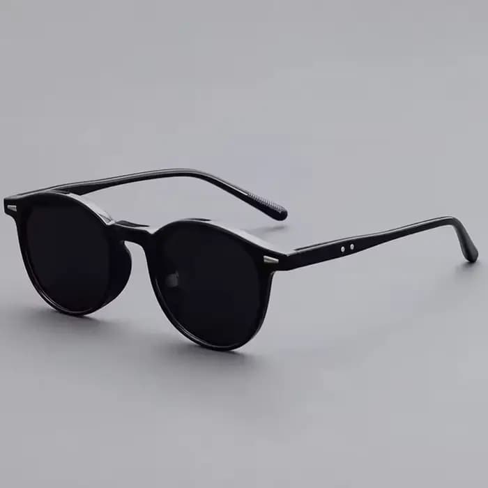 Lunettes de soleil rondes vintage pour femmes et hommes, lunettes de soleil circulaires, lunettes ov