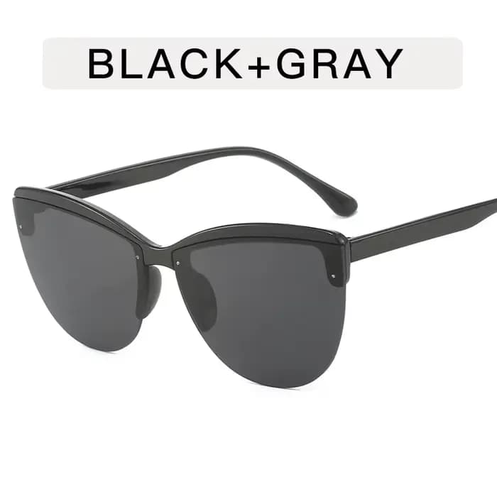 Lunettes de soleil en forme d'oeil de chat pour femmes, lunettes de protection UV400, lunettes de so