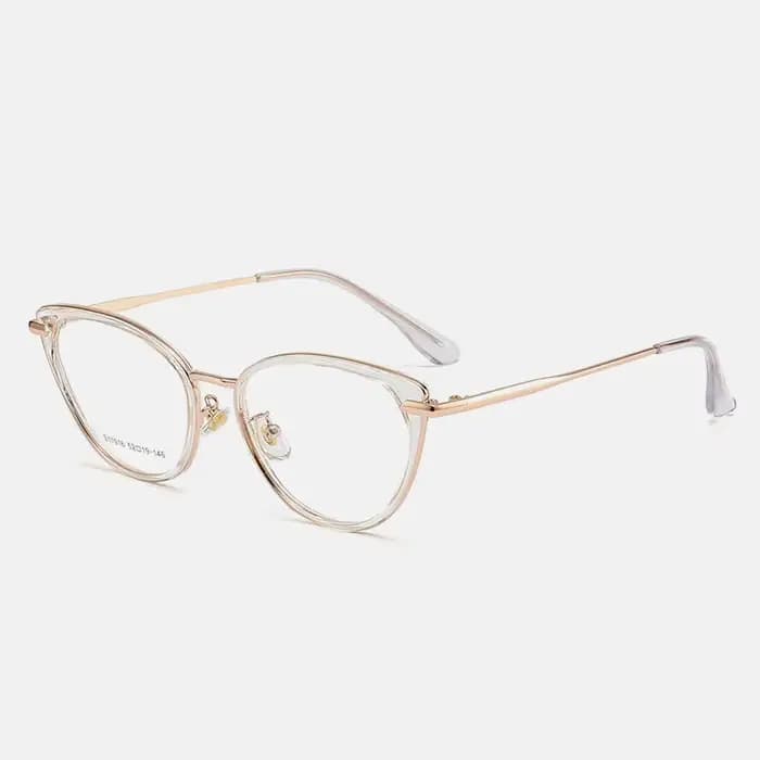 KANSEPT luxe mode oeil de chat noir femmes lunettes optique-lunetterie Anti bleu lentilles cadre