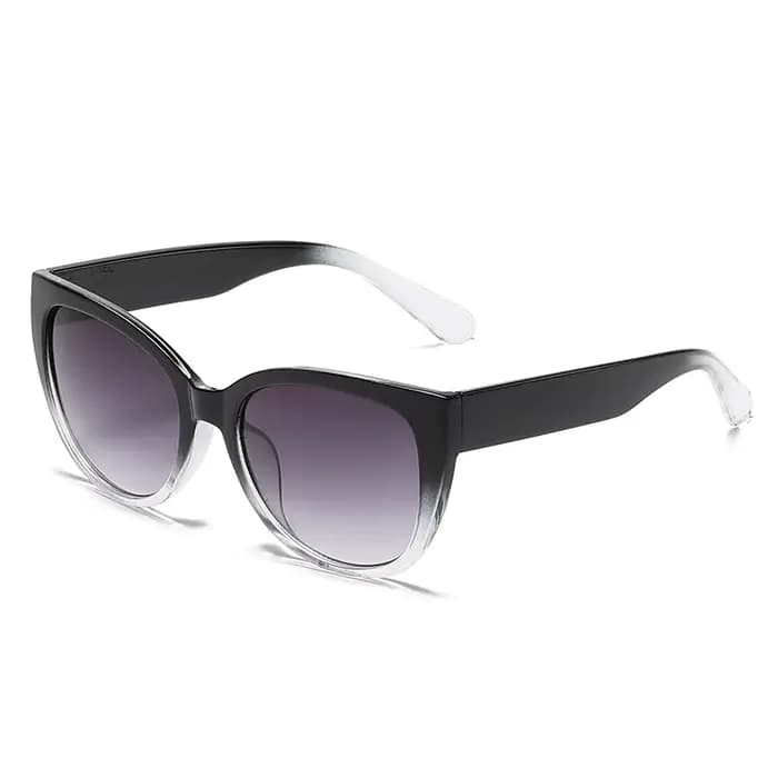 Lunettes de soleil œil de chat pour femmes, design de marque, dégradé, Simple, jambes larges, unisex