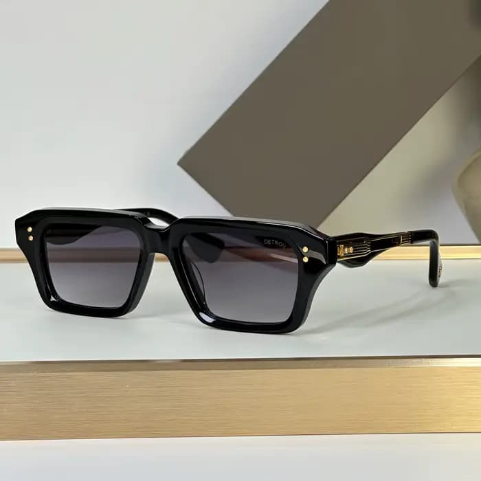 ADITA DETRON 459S TAILLE 52-17-14 Lunettes de soleil de haute qualité pour hommes Style titane Desig