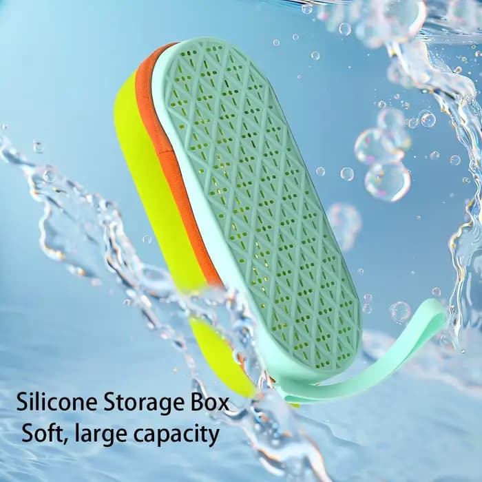 Organisateur de lunettes de natation en Silicone, étui de protection souple, équipement de natation,