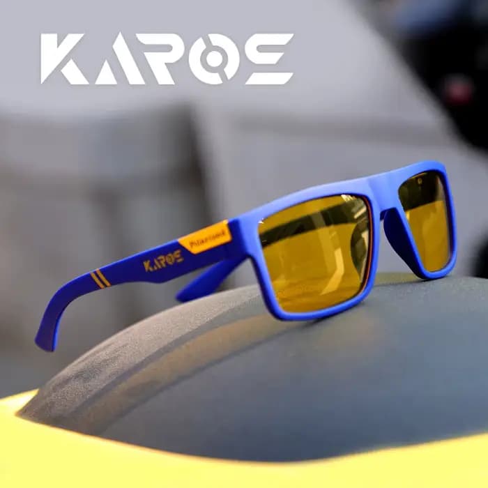 KAROS – lunettes de soleil polarisées pour hommes et femmes, de luxe, pour la conduite, la pêche, le