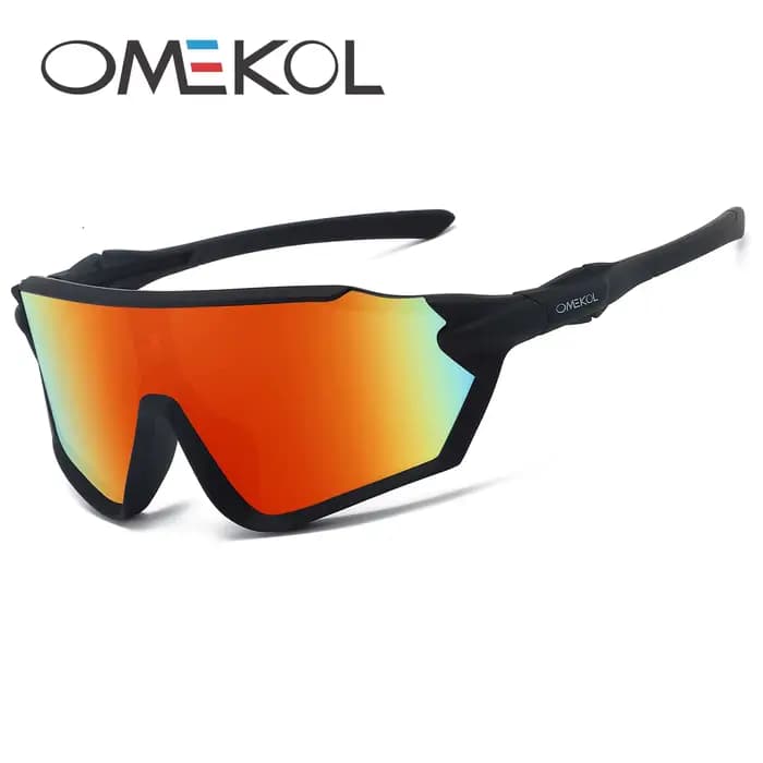 Omekol-Lunettes de soleil de cyclisme pour hommes et femmes, lunettes de pêche, randonnée, baseball,