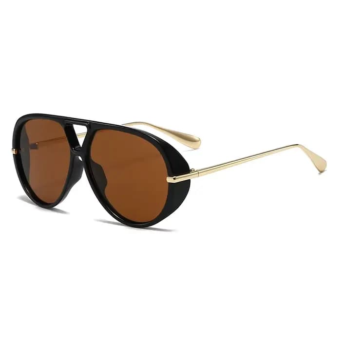 Lunettes De soleil rondes Vintage à monture métallique pour femmes et hommes, lunettes De soleil cir