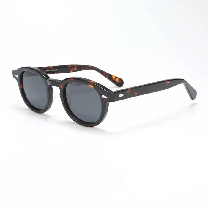Lunettes de soleil polarisées Johnny Depp pour hommes et femmes, lunettes de soleil vintage, monture