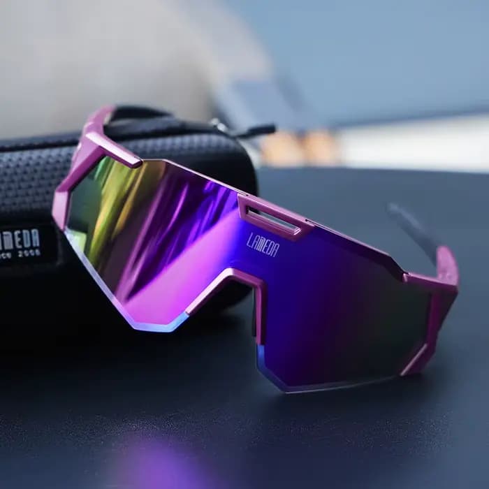 Lameda-Lunettes de soleil polarisées pour cyclisme en plein air, accessoire de sport pour vélo de ro