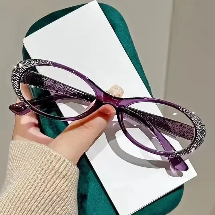 Lunettes de lecture de luxe pour femmes avec diamants, nouvelles lunettes tendance pour hommes et fe