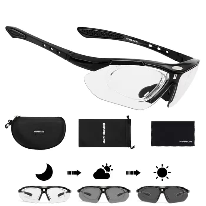 RIDERACE cyclisme lunettes de soleil photochromiques lunettes de soleil vtt VTT lunettes sport Cycle