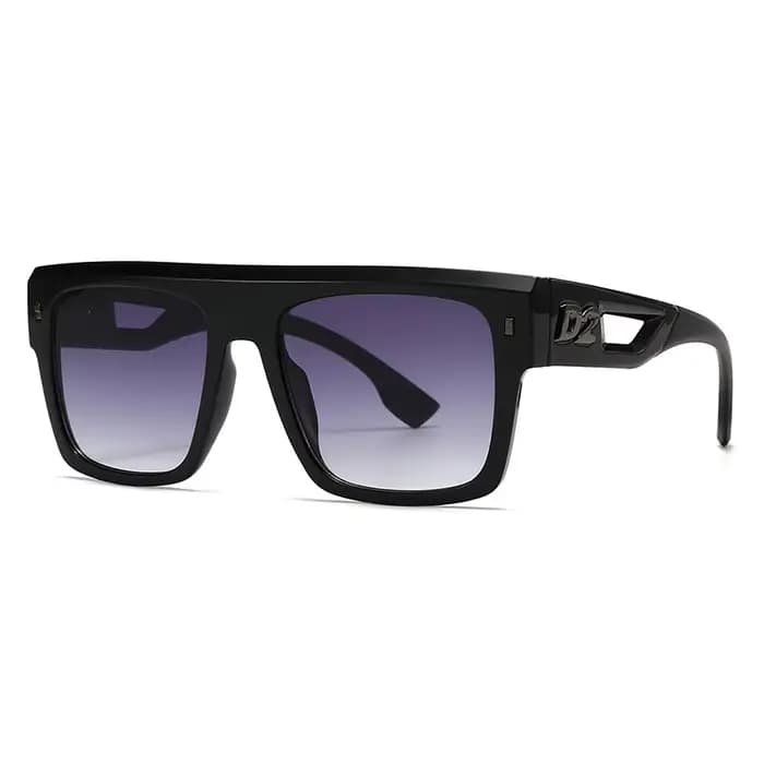 Nouvelles lunettes de soleil de créateur de mode pour hommes et femmes avec des lignes simples et mi
