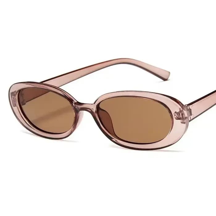 Lunettes de soleil rétro à petite monture ovale pour femmes, couleur vache noire, à la mode, polaris