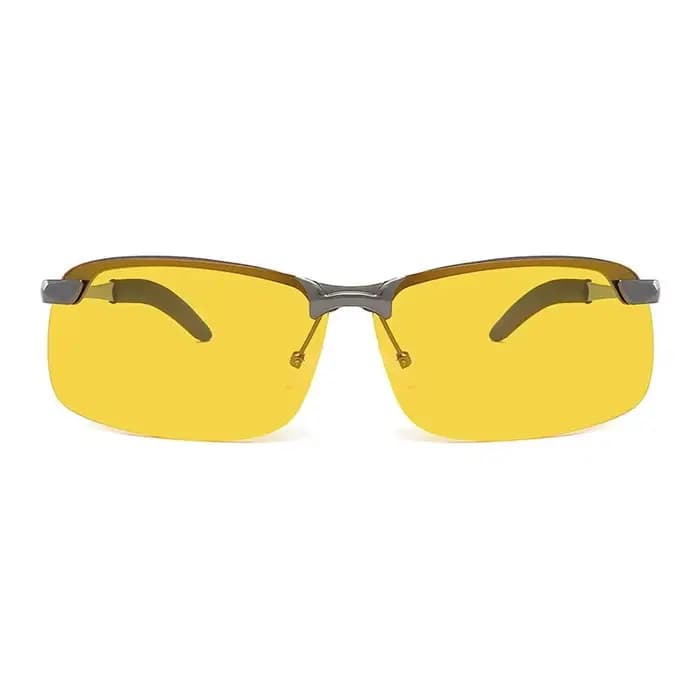 Lunettes de vision nocturne pour hommes, lunettes de soleil polarisées, protection du conducteur, co