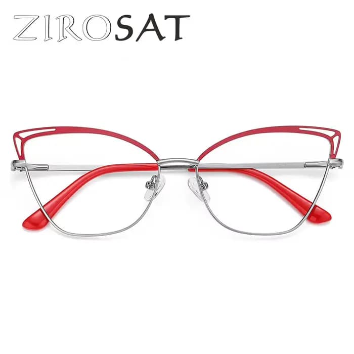 ZIROSAT-Lunettes optiques pour femmes, monture en alliage, lunettes Rx pour femmes, lunettes Ale, 30