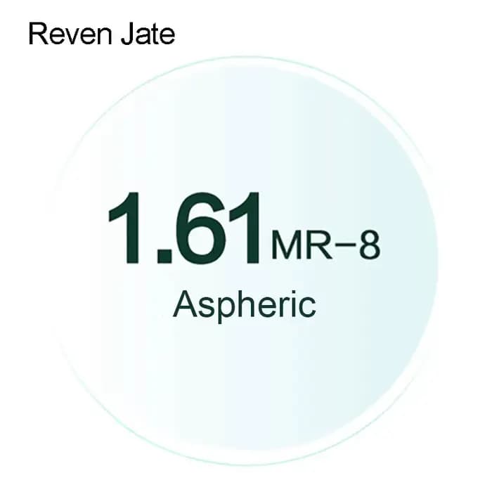 Reven Jate MR-8 lentilles teintées sur Prescription optique lentilles optiques asphériques Super ten