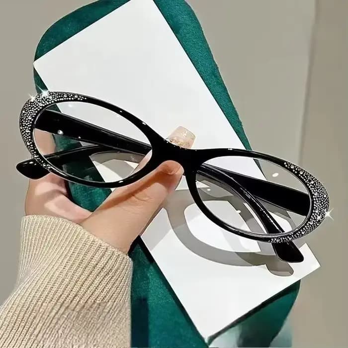 Lunettes de lecture de luxe pour femmes avec diamants, nouvelles lunettes de vue tendance pour homme