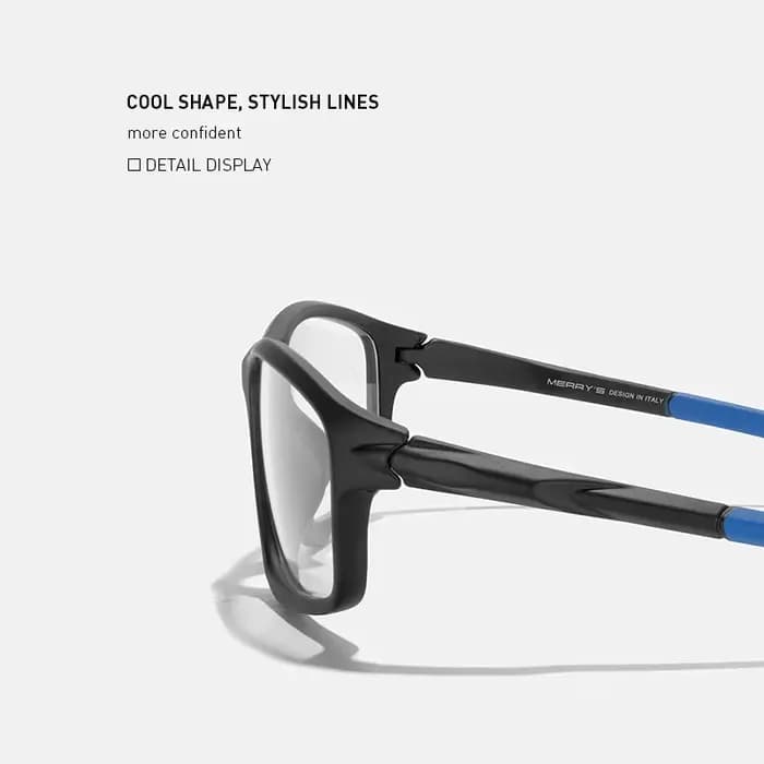 MERRYS DESIGN hommes Sport lunettes montures TR90 lunettes Sports de plein air Rectangle lunettes ca