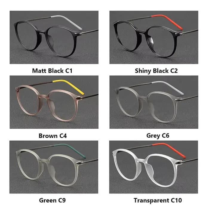 2025 acétate titane lunettes cadre pour hommes femmes marque Design rétro Vintage rond lunettes cadr