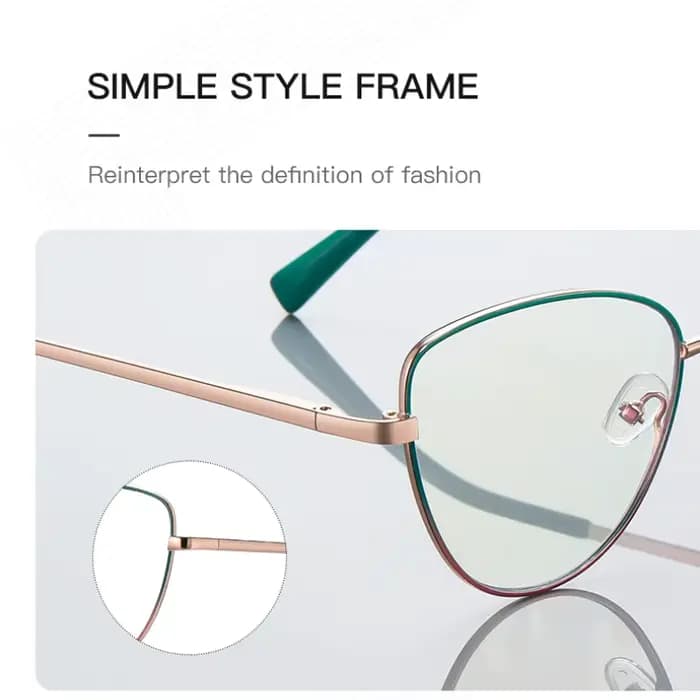 VICKY femmes oeil de chat Prescription lunettes de lecture myopie hypermétropie pour les femmes CR39