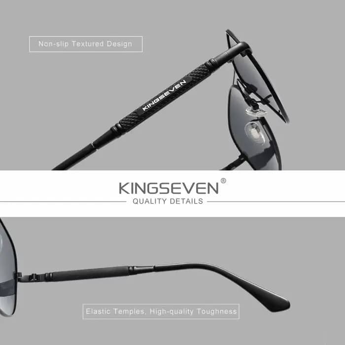 KINGSEVEN Original Vintage classique pilote lunettes de soleil femmes hommes lunettes conduite haute