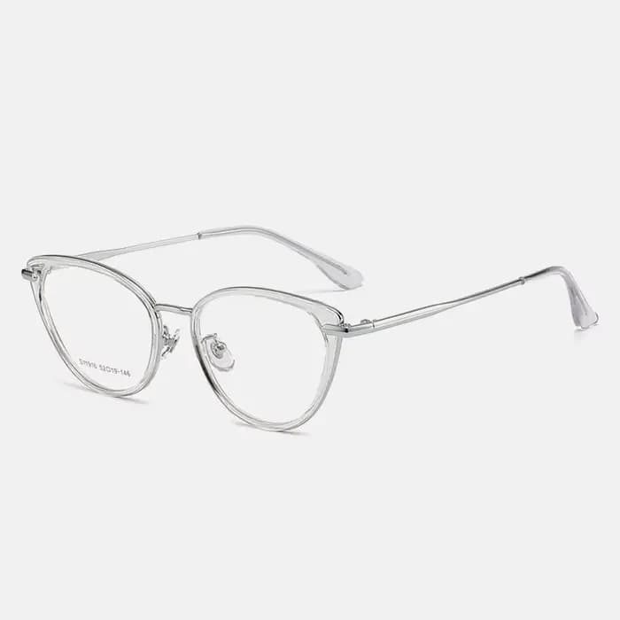 KANSEPT luxe mode oeil de chat noir femmes lunettes optique-lunetterie Anti bleu lentilles cadre