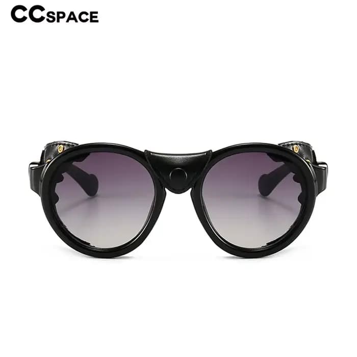 46311 Steam Punk ovale coupe-vent lunettes de soleil Vintage hommes femmes nuances UV400 Vintage lun