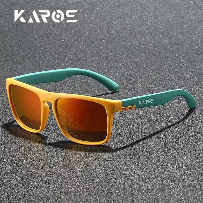 KAROS lunettes de soleil polarisées pour hommes/femmes monture camouflage Protection UV400 pour la c