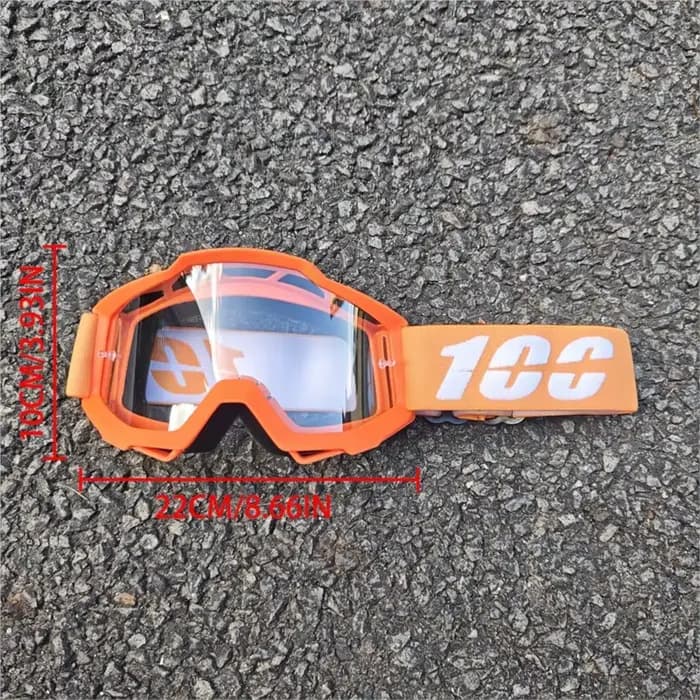 Lunettes de moto tout-terrain universelles, lentilles PC de qualité supérieure, anti-sable et anti-v