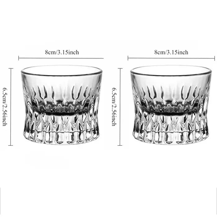 Verres à vin à fond épais, verres à whisky créatifs, verres à cocktail élégants, tasses à mojito pou