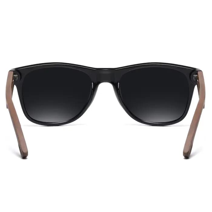BARCUR lunettes de soleil en noyer noir pour hommes lunettes de soleil en bois homme lunettes lunett