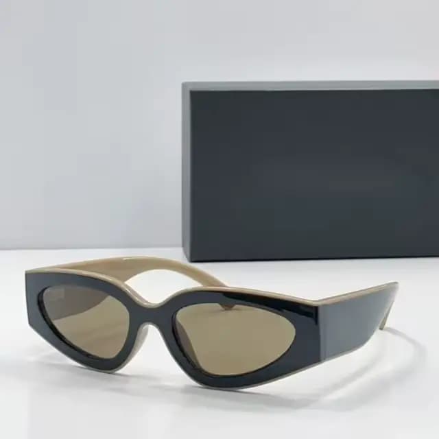 Nouvelles lunettes de soleil classiques en acétate pour femmes, de marque de mode, pour soirées, été