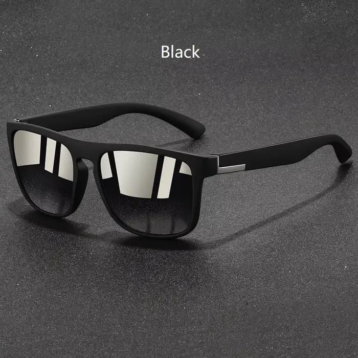 Lunettes de soleil carrées vintage tendance pour hommes et femmes, idéales pour la pêche et la condu