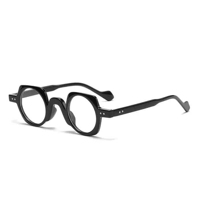 JNPCXI nouveauté rétro rond Punk lunettes pour hommes lentille claire mode lunettes cadre femmes Vin