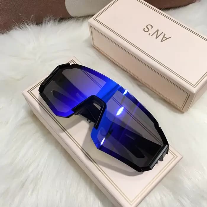 Lunettes de soleil de sport d'extérieur pour femmes et hommes, de marque de luxe, design vintage, po