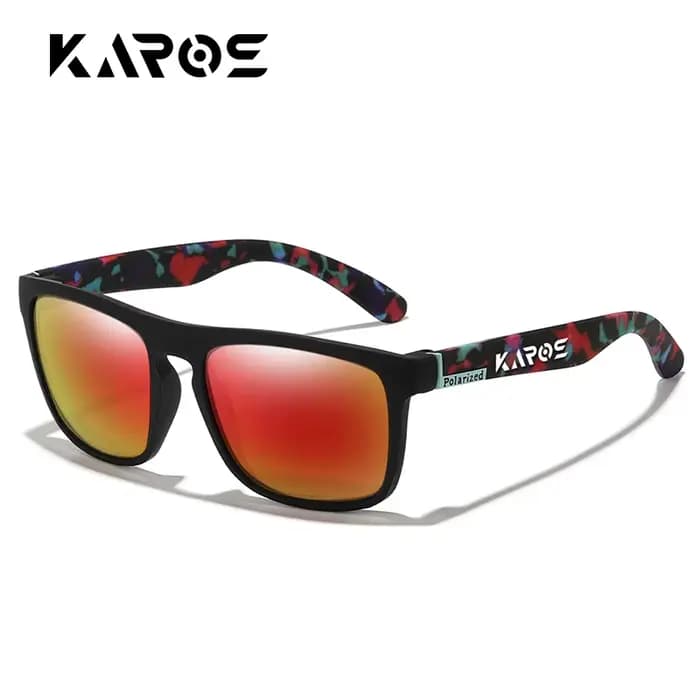 Lunettes de soleil polarisées UV400 KAROS, lunettes de sport de plein air légères de haute qualité p