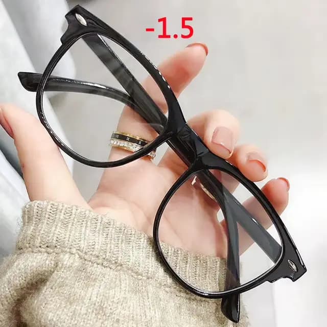 Lunettes de vue vintage léopard pour femmes et hommes, transparentes, pour myopie, lunettes de presc
