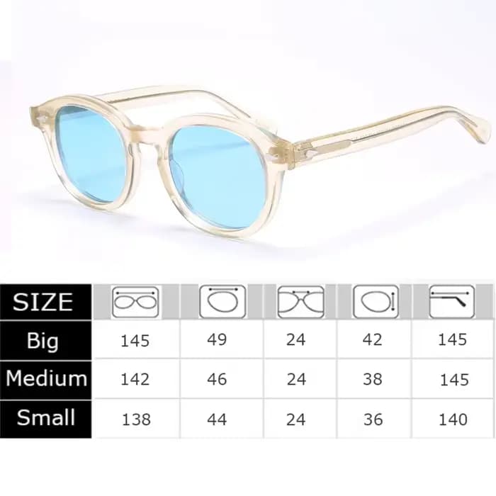 Lunettes de soleil homme Johnny Depp Lemtosh lunettes de soleil polarisées femme marque de luxe Vint