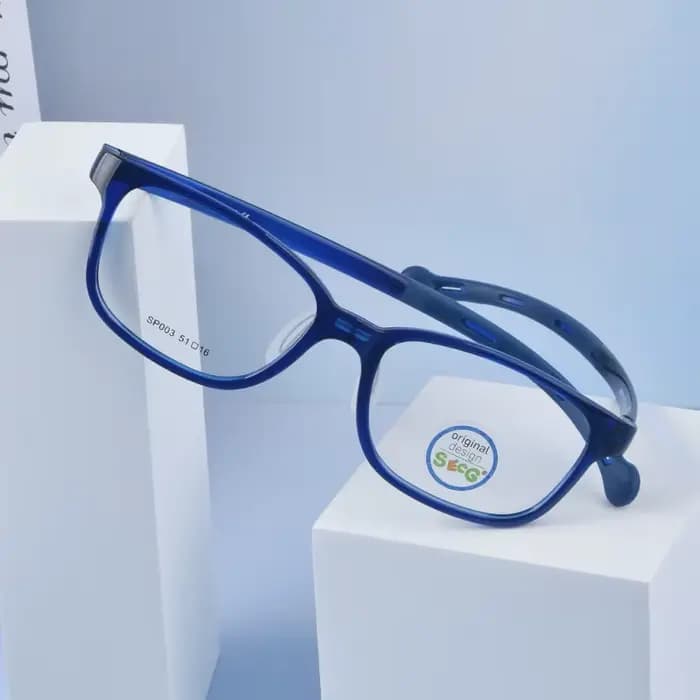 SECG ultraléger Flexible doux enfants lunettes optique lunettes de sport Silicone pour garçons et fi