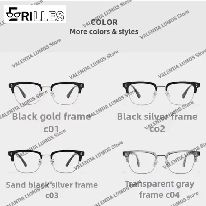 TR90 montures de lunettes plein cadre bloquant la lumière bleue, grandes lunettes carrées à la mode