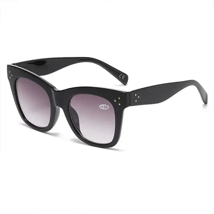 Lunettes de presbytie pour femmes, monture Super grande, couleur progressive, mode HD, élégantes, lu