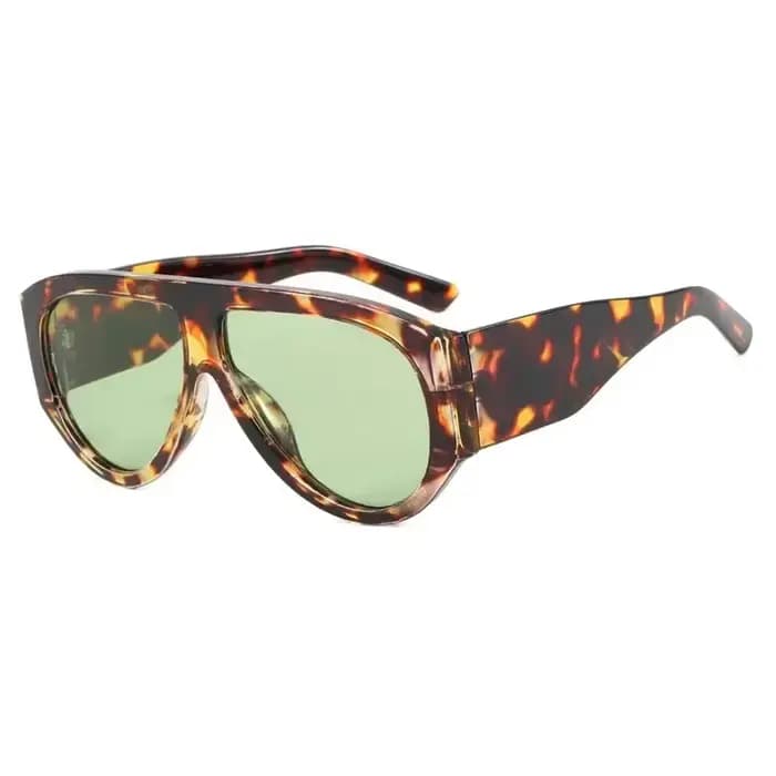 Vintage mode surdimensionné lunettes de soleil femmes marque concepteur grand cadre lunettes de sole