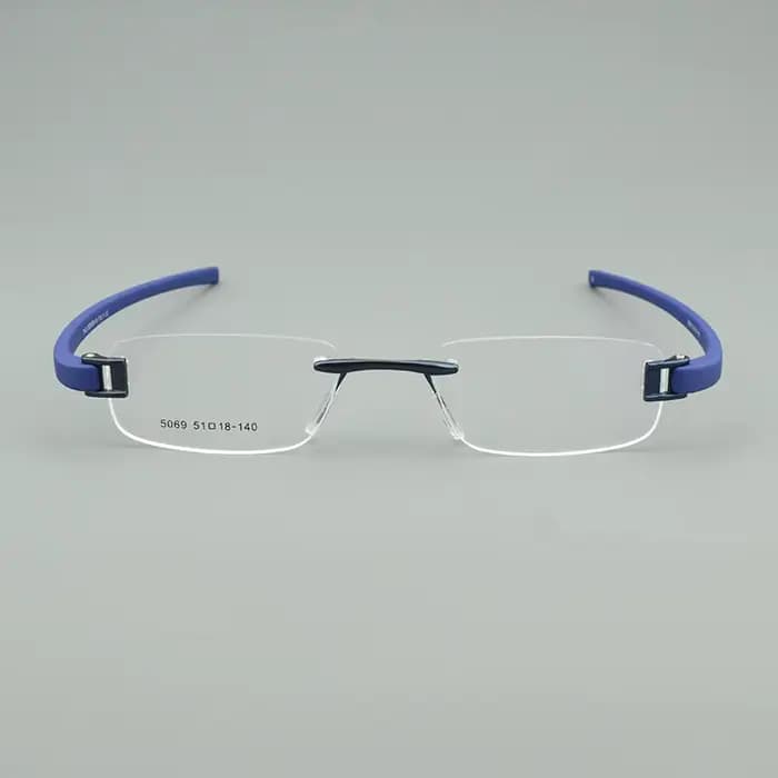 TAG Hezekiah montures de lunettes sans cadre hommes lunettes carrées lunettes de Prescription optiqu