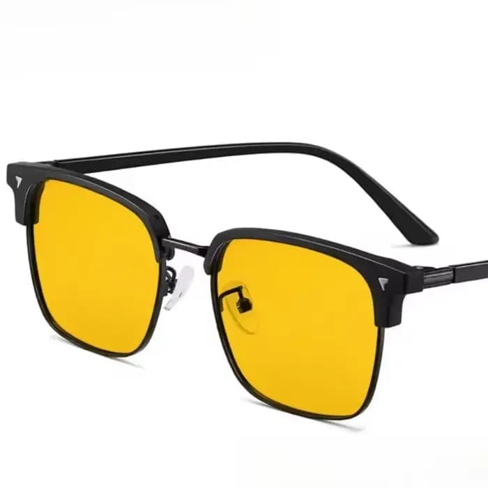Lunettes de soleil de conduite surdimensionnées, Vision nocturne, pour myopie, pour hommes et femmes